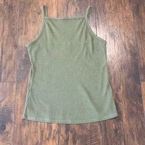 Army green tank top from Rue21